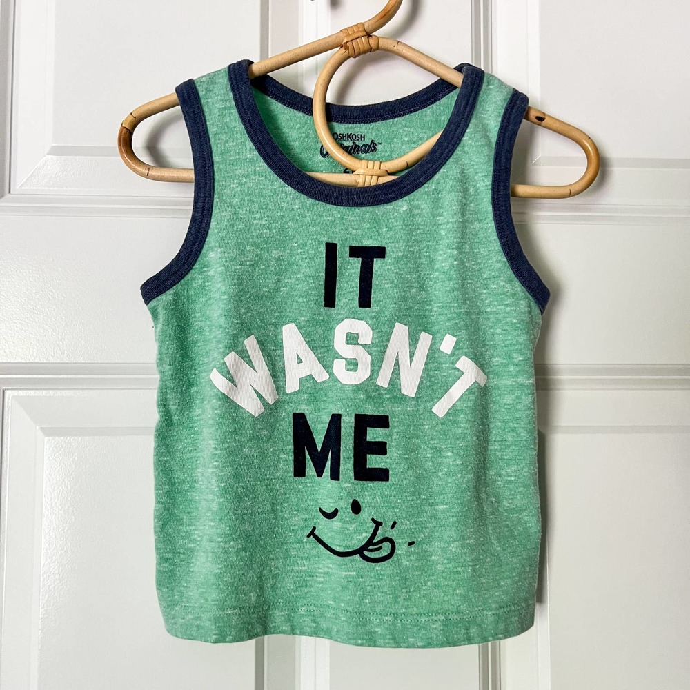 OshKosh | ringer tank top | 2T